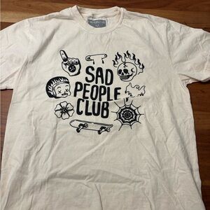 Sad people club t-shirt